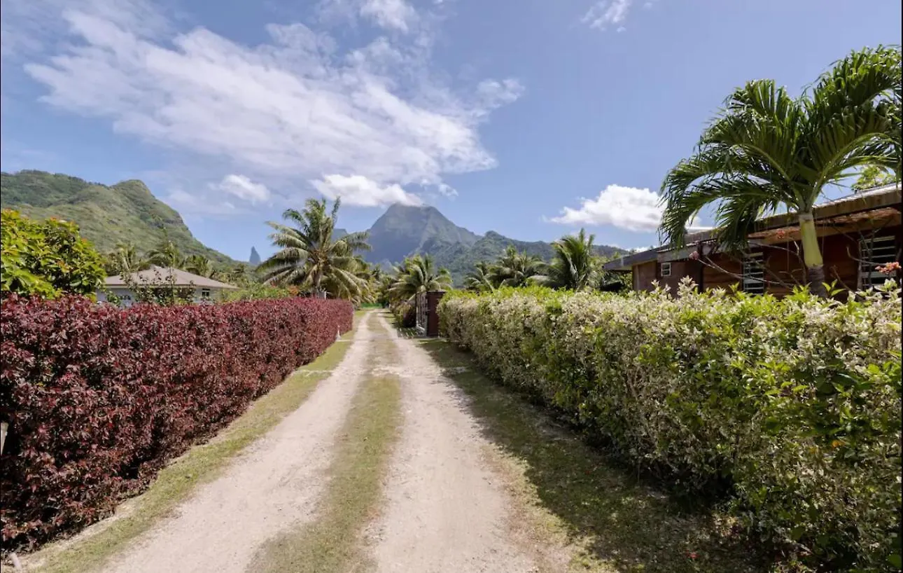 Bungalow Hiana - Vue Lagon Avec Plage Privee Maatea