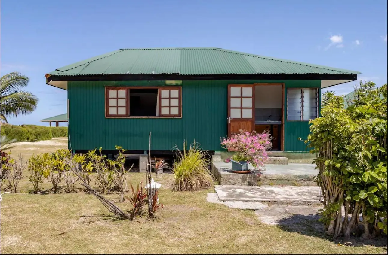 Bungalow Hiana - Vue Lagon Avec Plage Privee Maatea Дом отдыха